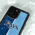 MLB Tampa Bay Rays Split iPhone 15 Pro Waterproof Case